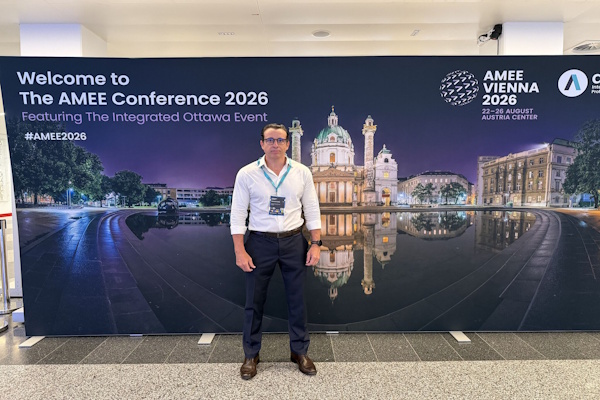 Educação médica e participação do Centro Universitário São Camilo na AMEE Conference 2026