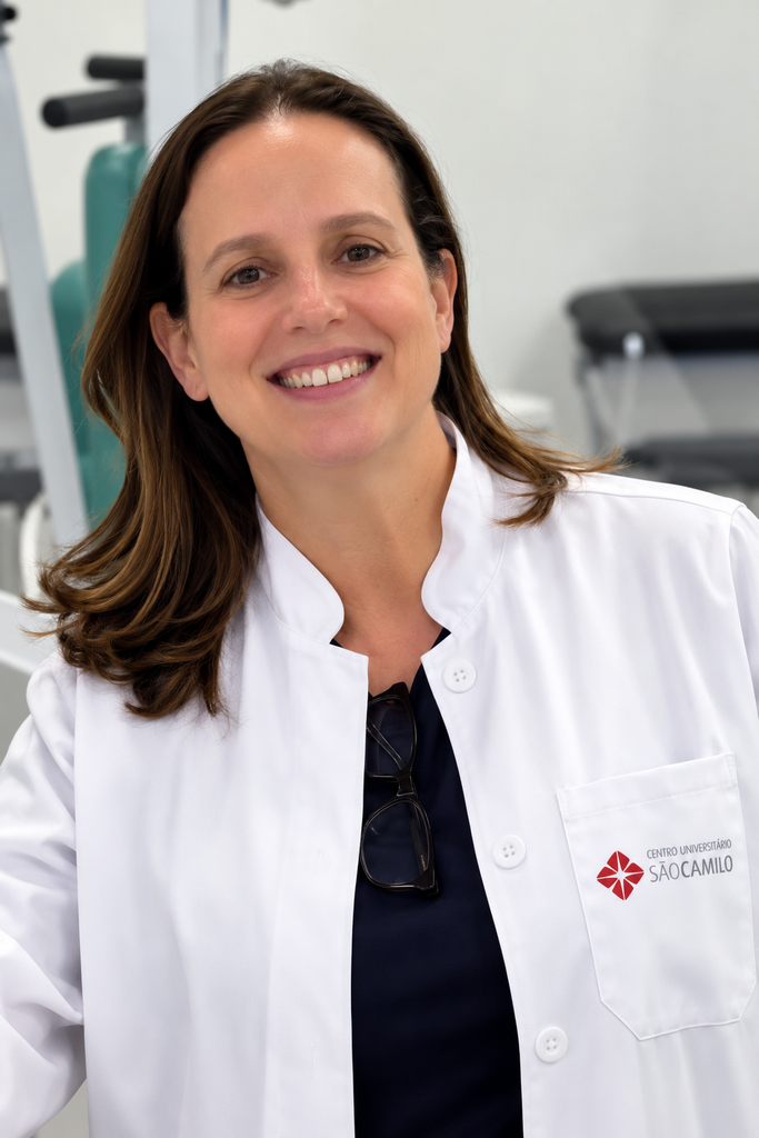 Profa. Jeanette Lucato, docente de Fisioterapia