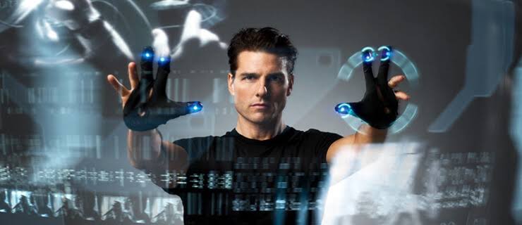 Cena do filme Minority Report