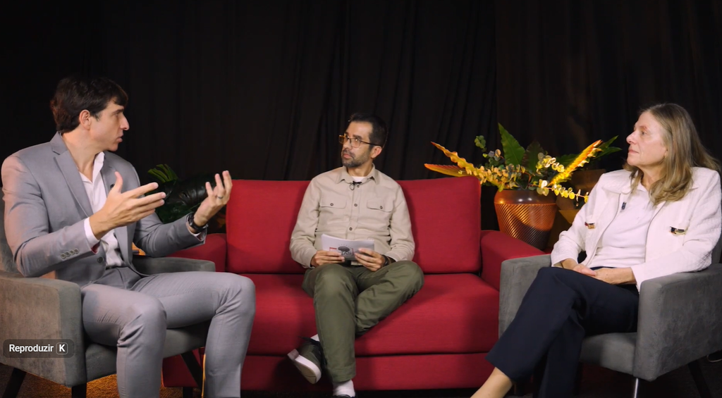 Participantes do primeiro episódio do Podcast Entre Ideias sobre Síndrome Metabólica